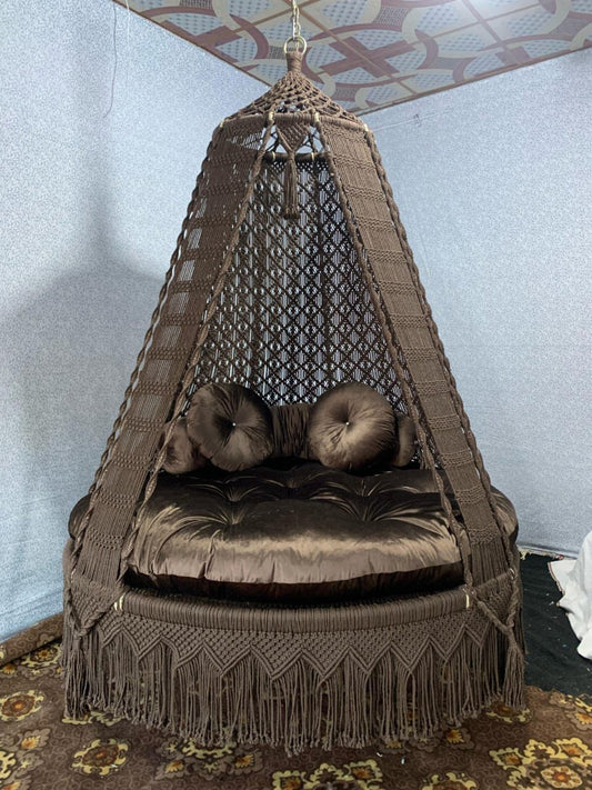 Dot Pattern Double Seater Swing (50 Inches Diameter)